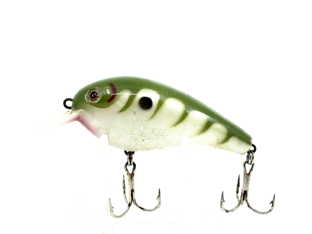 Cotton Cordell 8000 Big-O, Pearl/Green Rib Color
