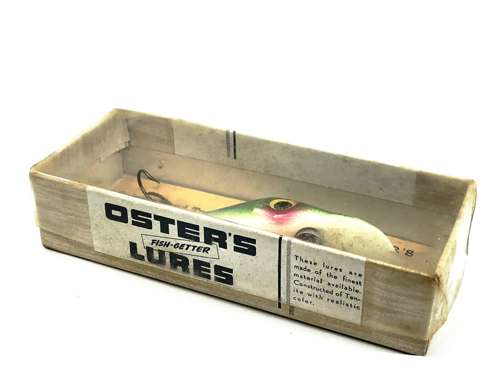 Oster's Model No. 400 Tuffe Minnow, Green Shad Color w/Box