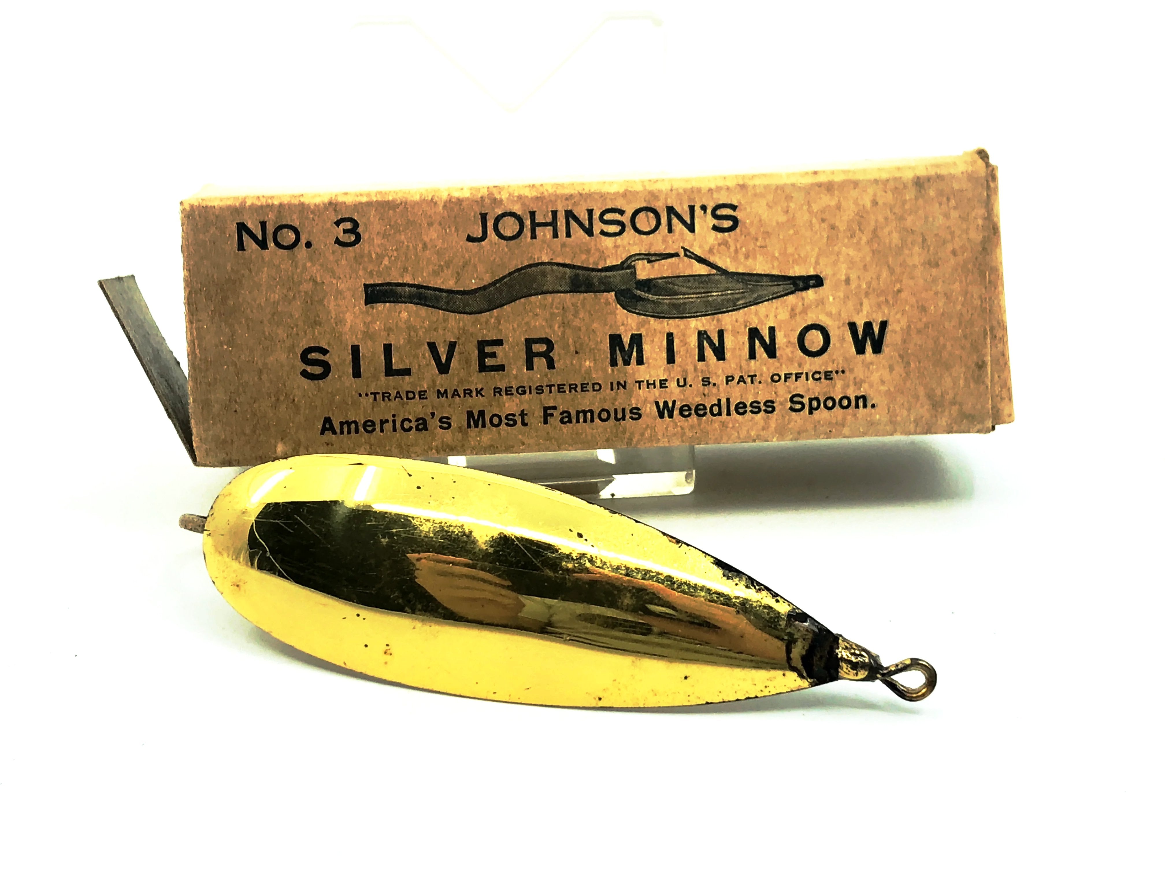 Johnson Silver Minnow No.3, Gold Color in Box – My Bait Shop, LLC
