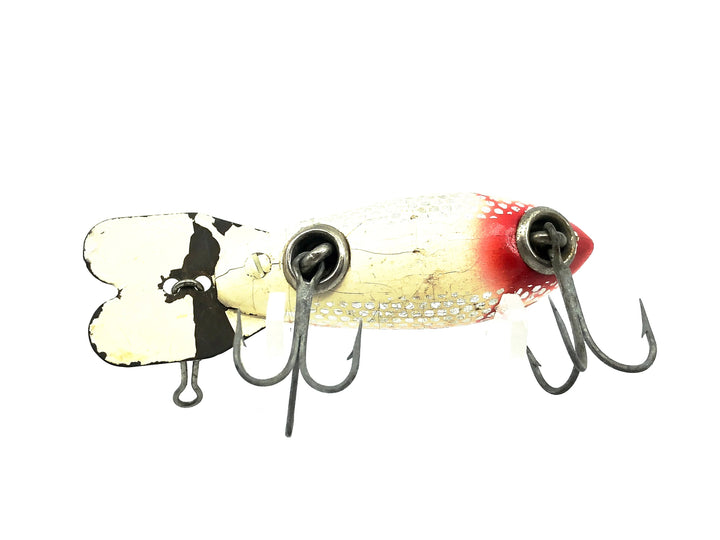 Wooden Bomber 300 Series, #80 Metachrome/Silver Back Shad Color