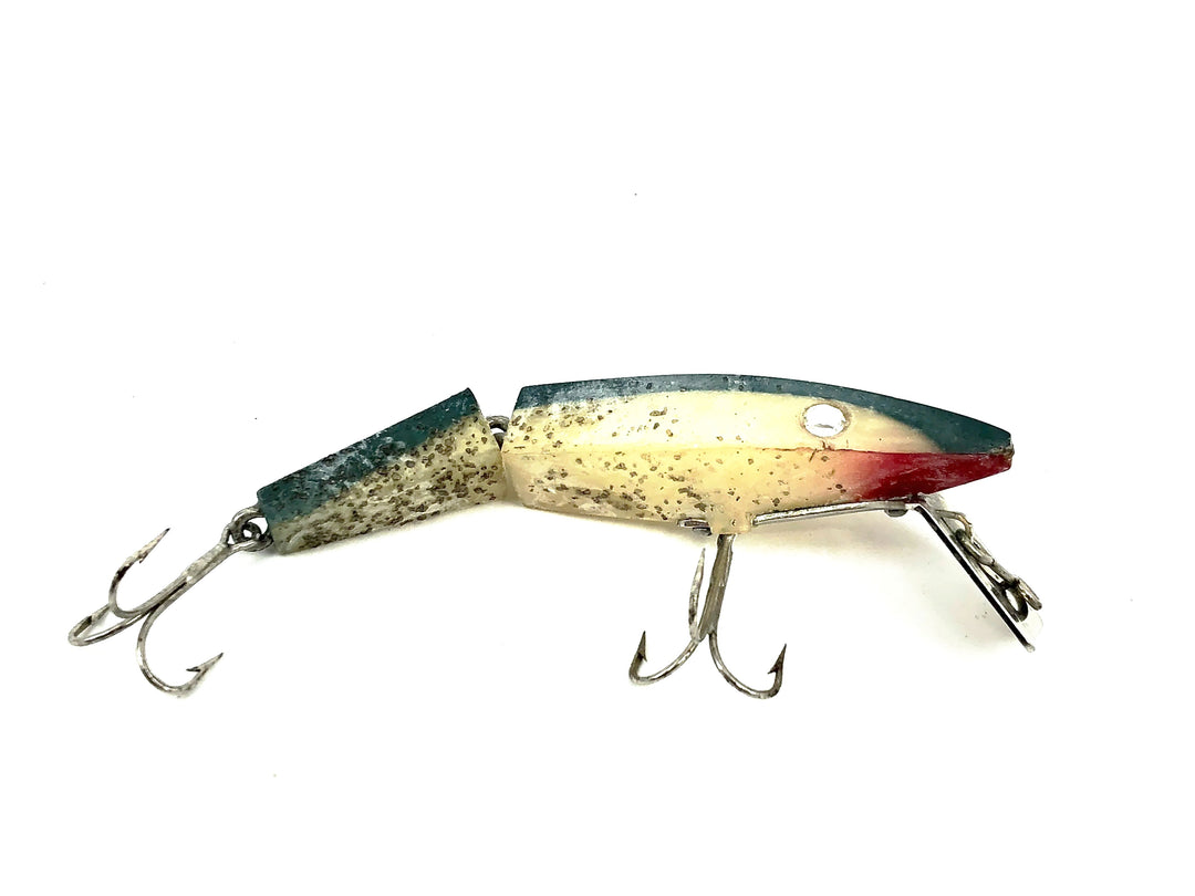 Diamond Jim Jointed Minnow, Blue Back/Silver Flitter Color