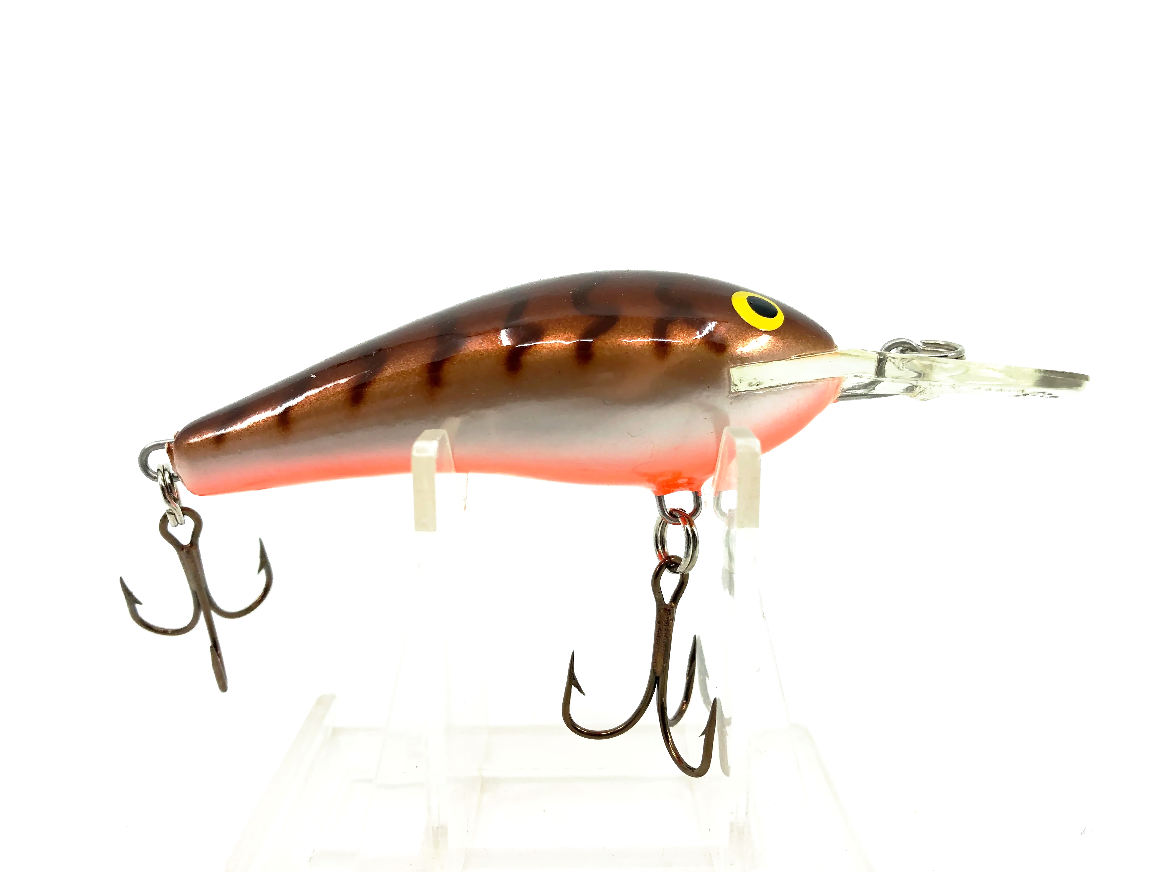 Custom Painted Rapala Rattlin Fat Rap,RFR-5,Texas Red