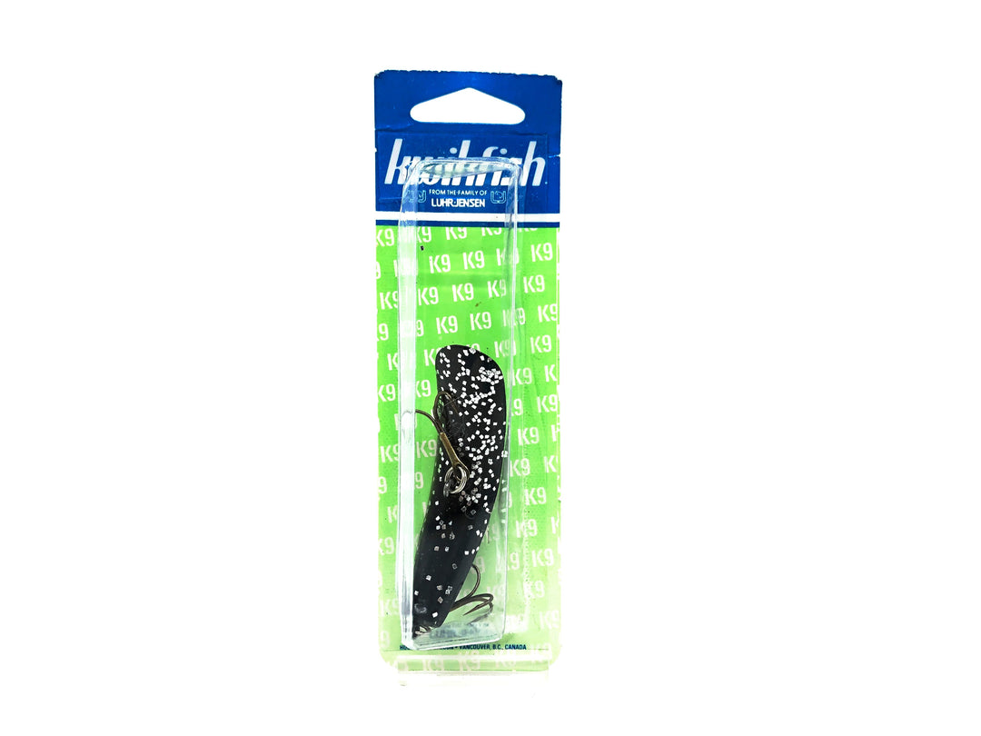 Kwikfish K9 Color 916 Black Glitter (BS) New on Card Old Stock