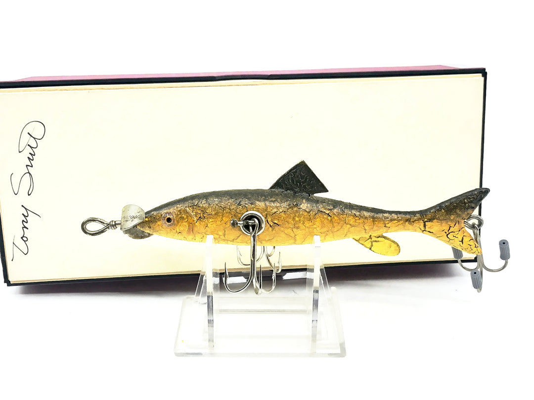 Macatawa Bait Co. Bass Size Sucker Lure with Box- Signed, Heddon Hardware