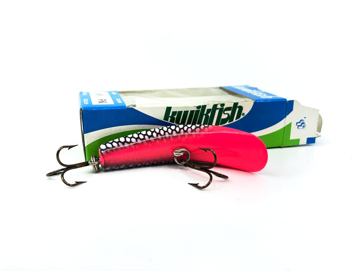 Pre Luhr-Jensen Kwikfish K9, PK Pink Color New on Card Old Stock