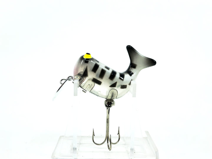 Plastic Image Up-Tail Hi-Tail Imitation, White Coachdog Color