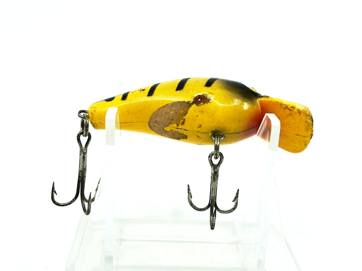 Unknown Big-O Type Lure, Yellow/Black Ribs Color