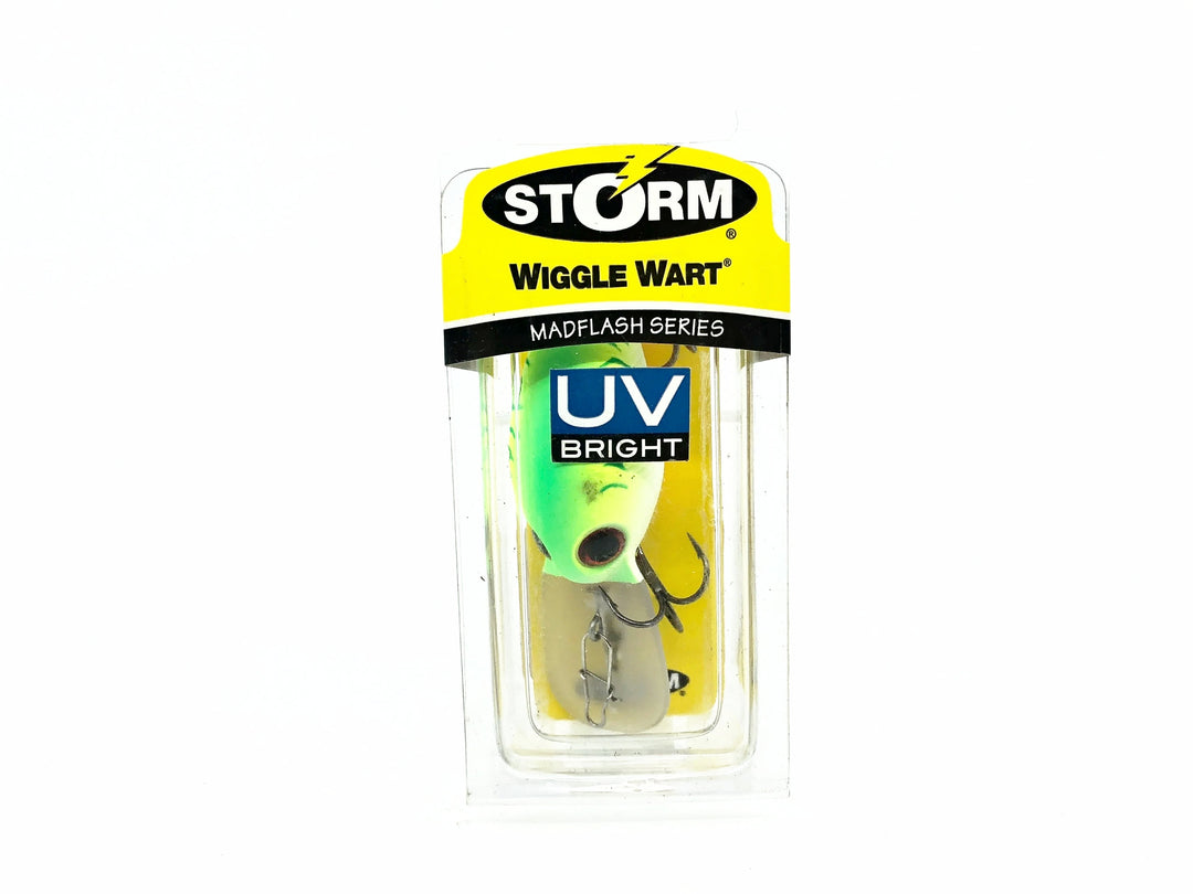 Storm Wiggle Wart Madflash VM651 UV Bright Green Fire Color New in Box