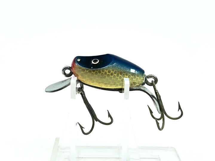 Paw Paw Jig-A-Lure #2700, #17 Blue Stripe/Silver Scale Color