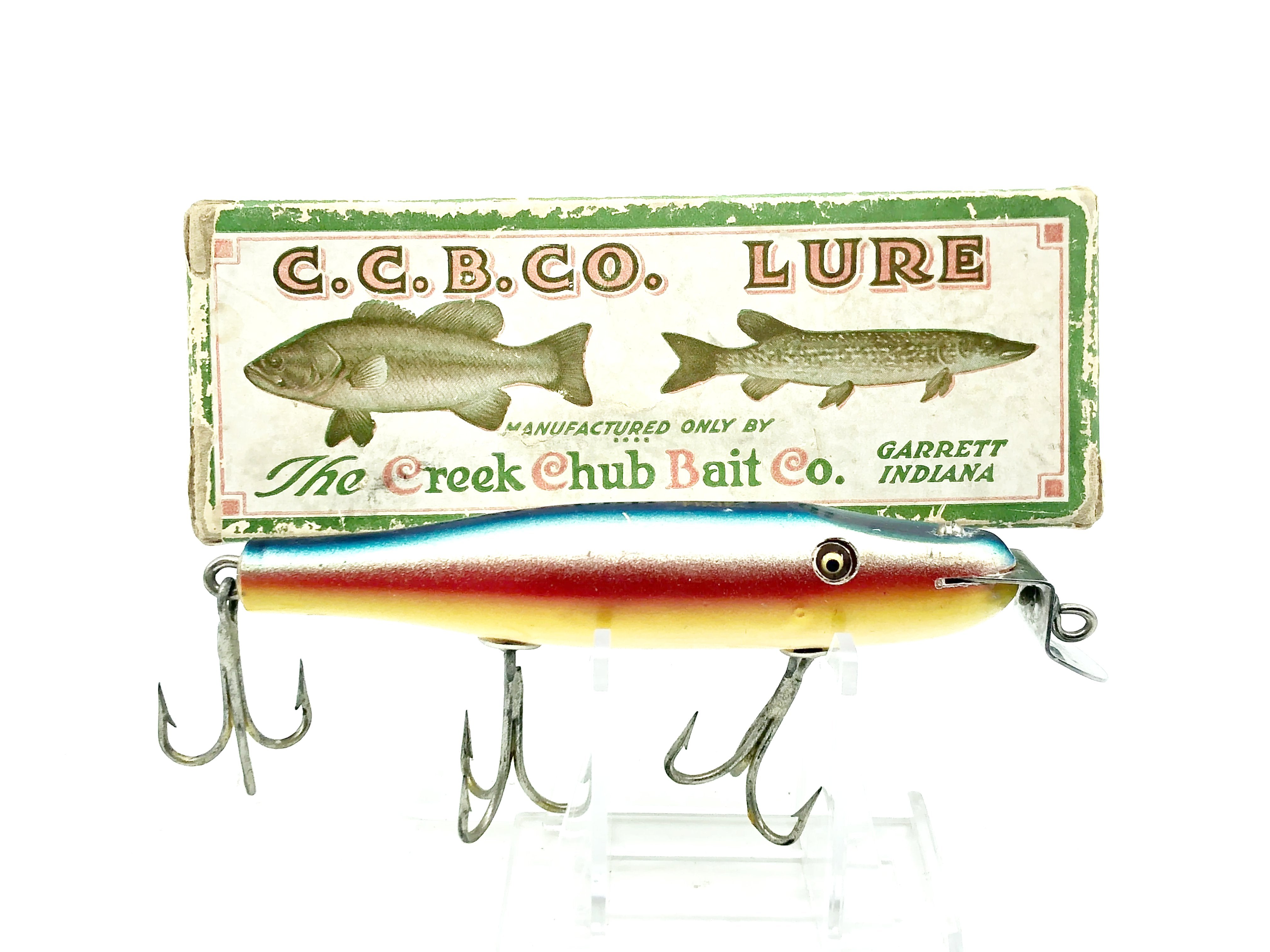 creek chub fishing lures Creek Chub Pikie 700 Rainbow Color 708 w/Box – My Bait Shop, LLC