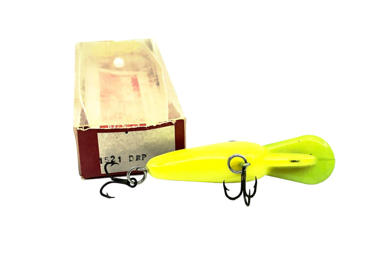 Bill Norman 1500 Deep Tiny N, #21 Chartreuse/Black Back Color w/Box