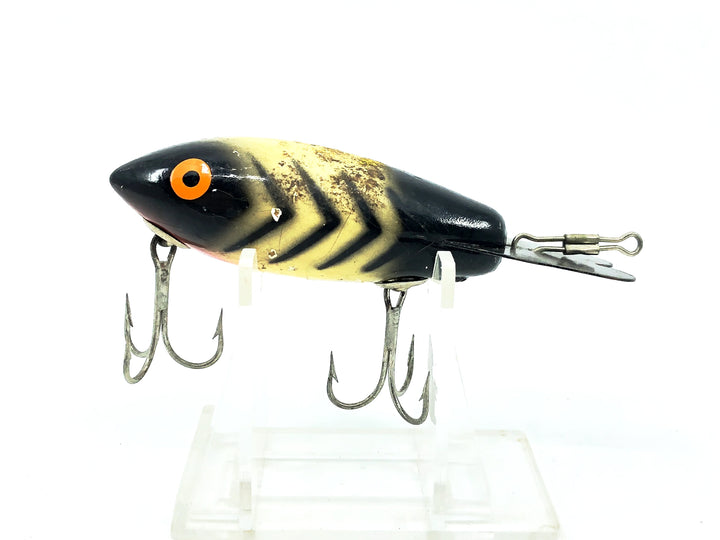 Wooden Bomber 500 Series, #06 White/Black Ribs Color