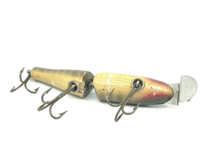 Creek Chub 2600 Jointed Pikie Minnow, Pikie Scale Color 2600 Glass Eyes