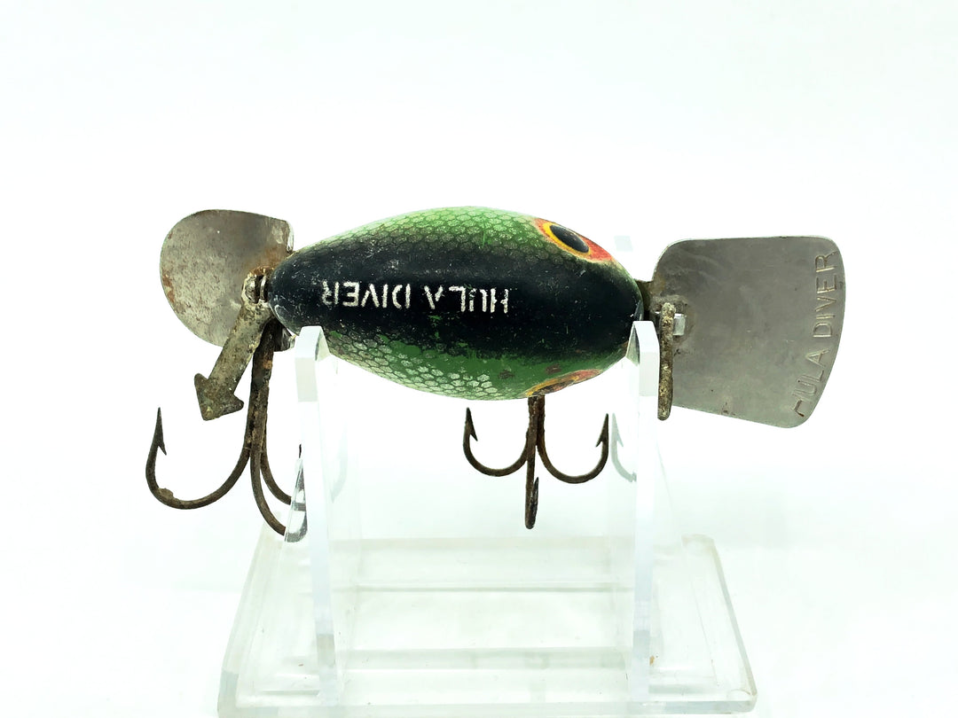 Arbogast Hula Diver, Green Scale Color