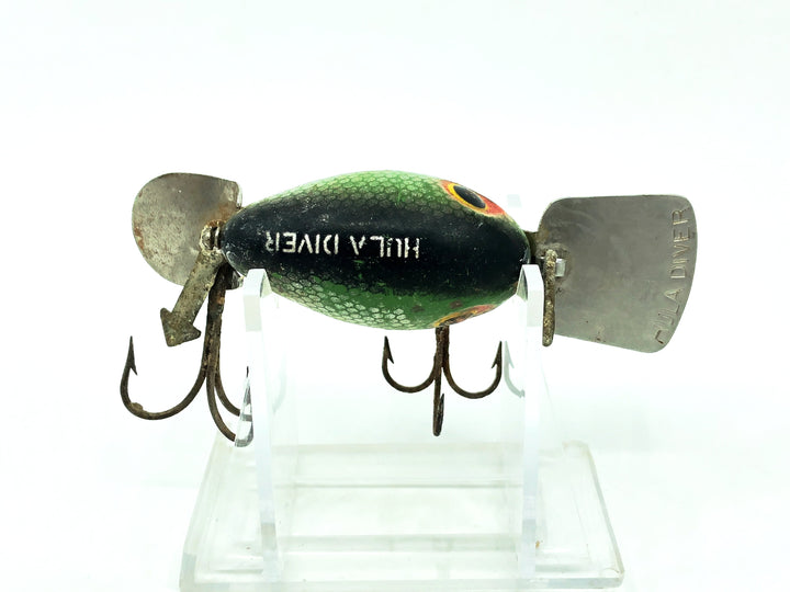 Arbogast Hula Diver, Green Scale Color