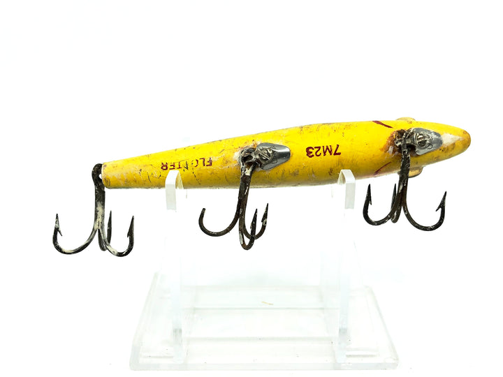 L & S Mirrolure 7M "Floating Twitchbait", Black/Gold Scale Color