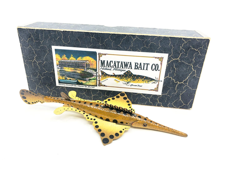 Macatawa Bait Co. Gar Pike Decoy w/Box