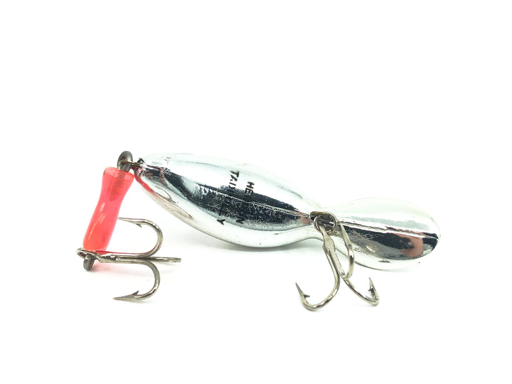 Heddon Jointed Tadpolly, NP Nickel Plate Color