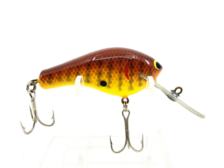 Bagley Diving Kill'r B2 DKB2-DC9, Dark Crayfish on Chartreuse Color