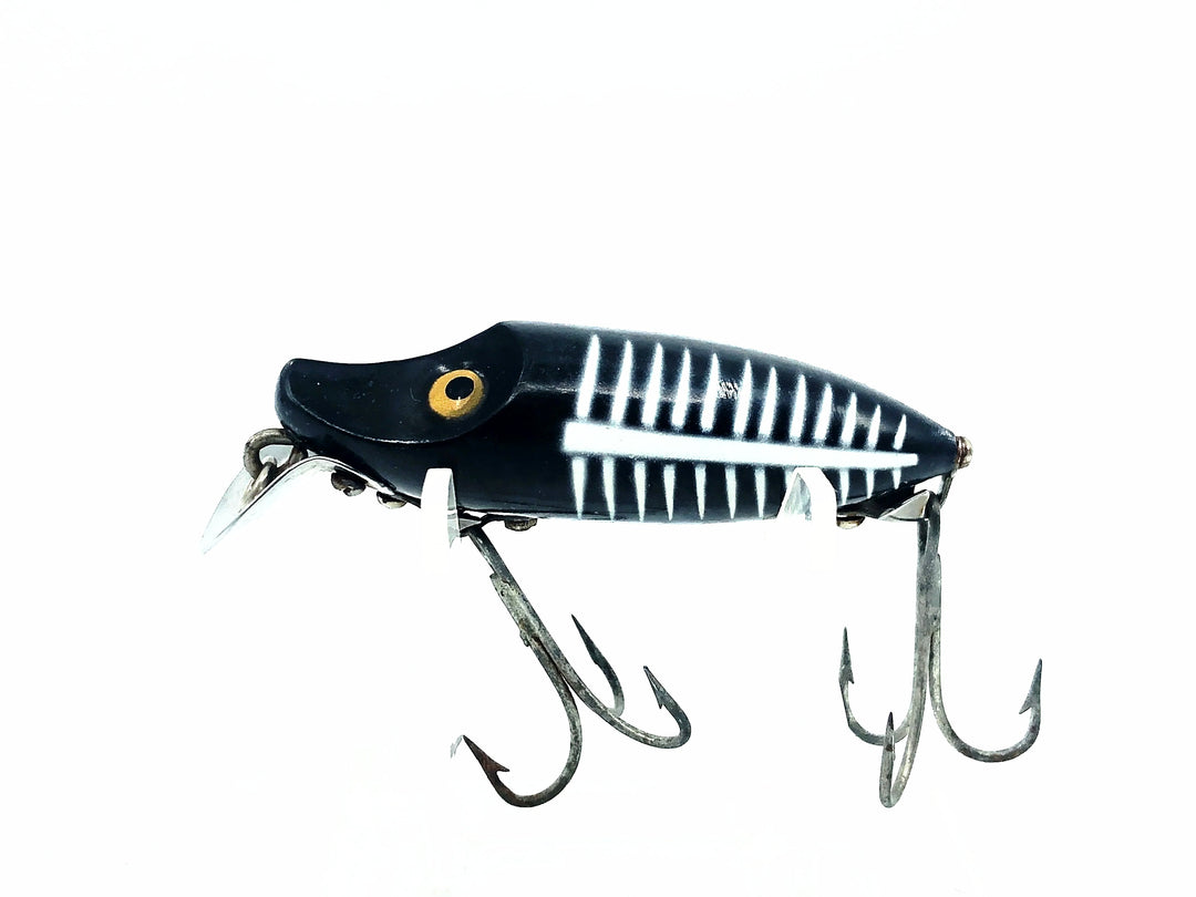 Heddon River Runt Spook Sinker 9110, XBW Black Shore Color