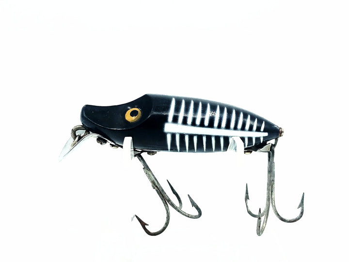 Heddon River Runt Spook Sinker 9110, XBW Black Shore Color