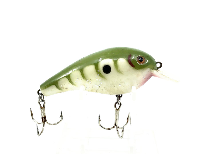 Cotton Cordell 8000 Big-O, Pearl/Green Rib Color