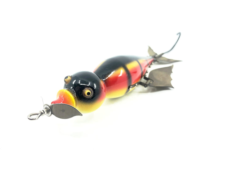 Macatawa Bait Co. Musky Bird, Red/Yellow/Black Color w/Box - Very Early