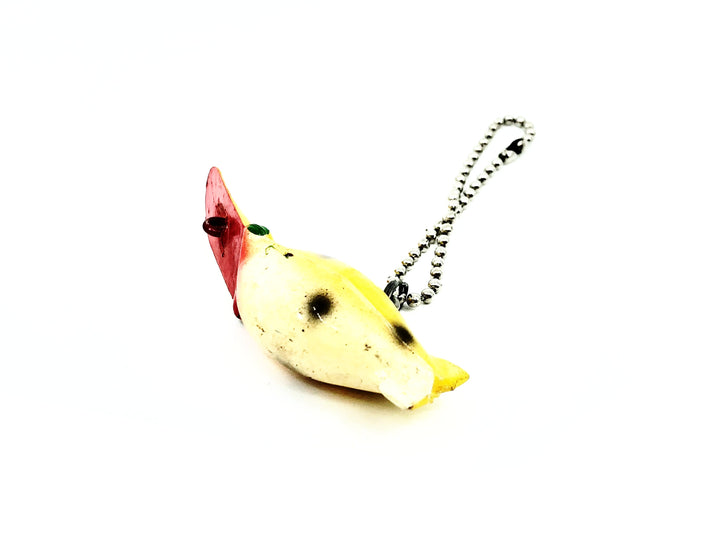 Luhr-Jensen Hot Shot M3 Keychain, White/Yellow/Black Spots Color