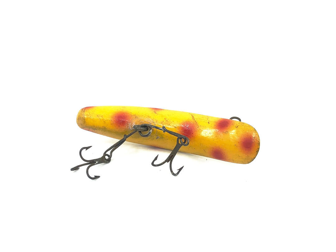 Helin Flatfish F6, YE Yellow/Spots Color - Wooden