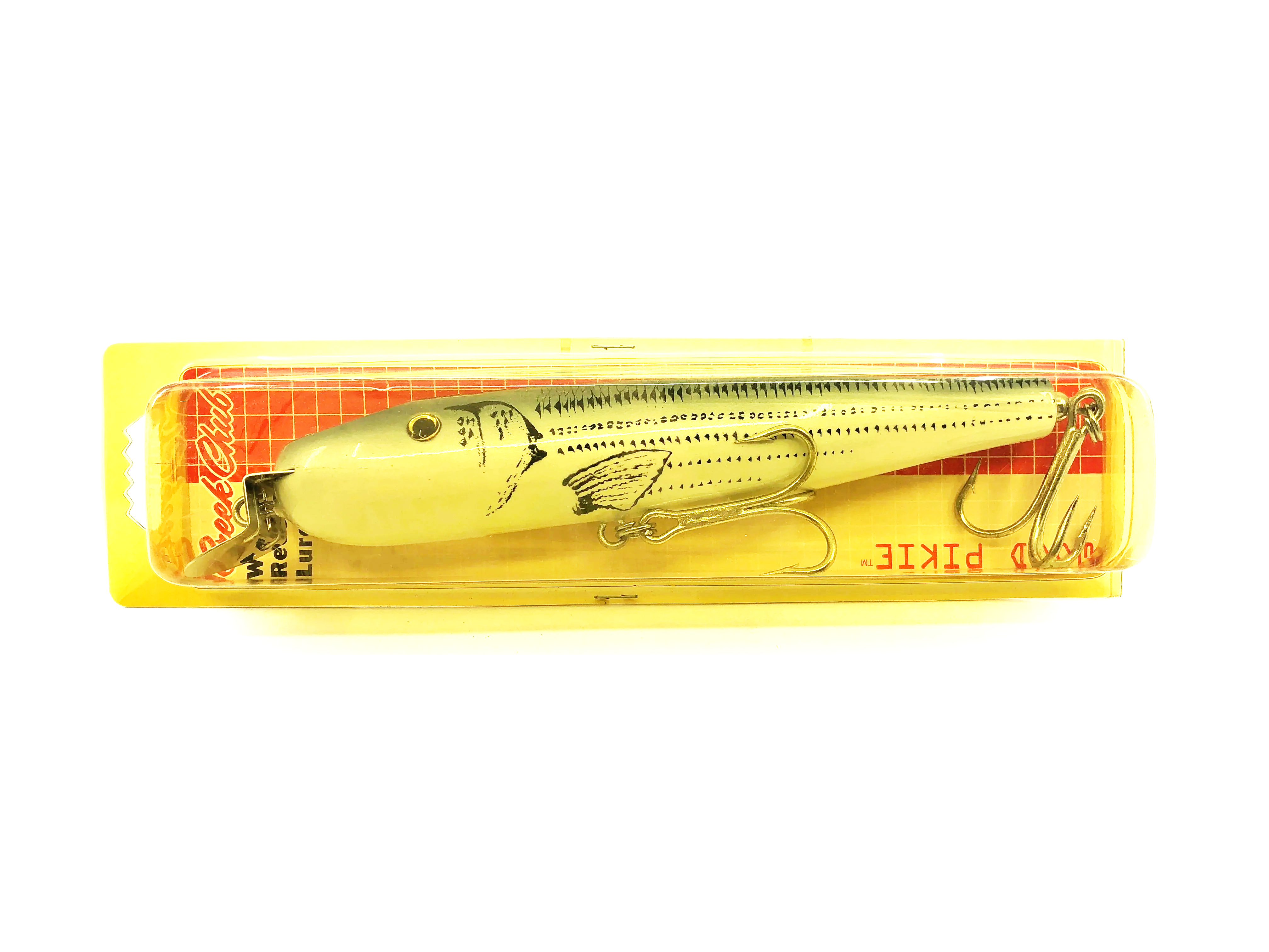 creek chub giant pikie fishing lure Creek Chub Wooden Giant Straight Pikie 6800, BS Baby Striper Color, Ne – My Bait Shop, LLC