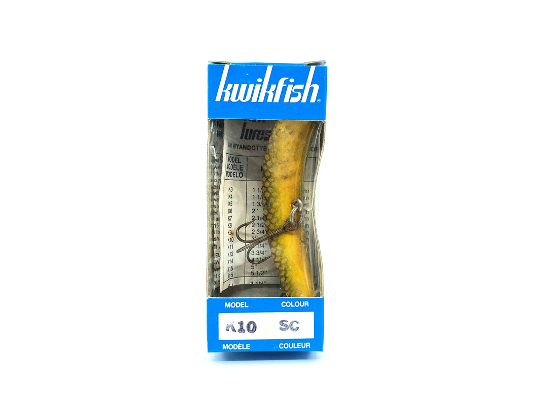 Pre Luhr-Jensen Kwikfish K10, SC Orange Scale Color New in Box Old Stock