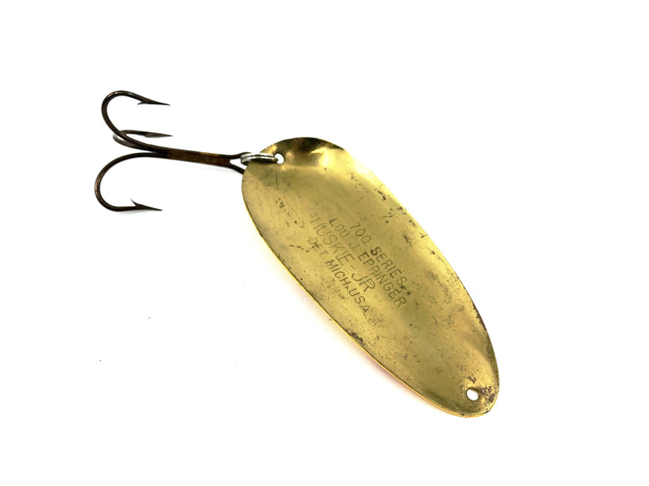 Eppinger Huskie Jr 700 Series Dardevle, Yellow/Red Diamonds Color