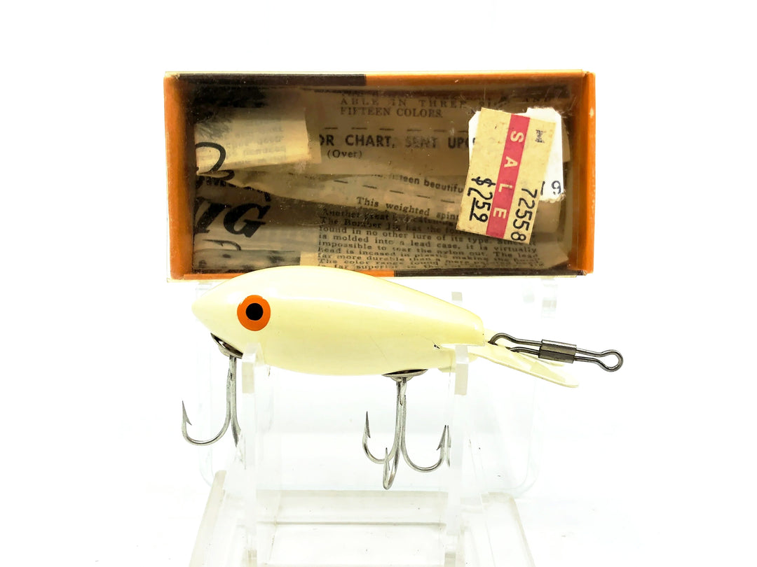 Bomber Wooden 300 Series, #01 White Color with Box (301)