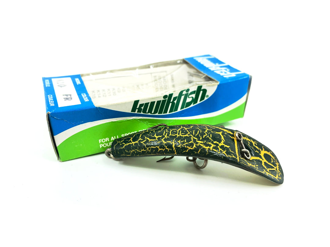 Pre Luhr-Jensen Kwikfish K10, FR Frog Color New in Box Old Stock