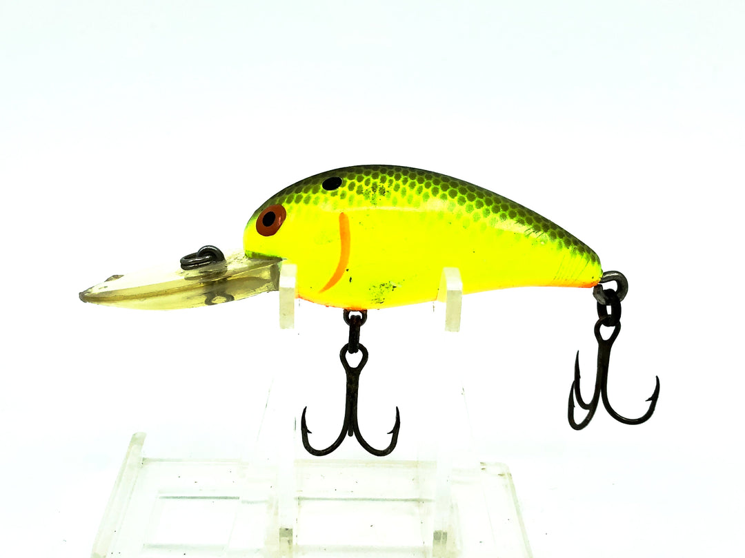 Bomber Model A 5A, BY Brown on Hot Yellow Color Screwtail