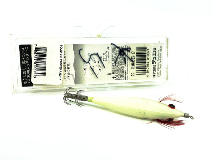 Yo-Zuri Squid Jig "Ultra", White/Prism Reflector Color