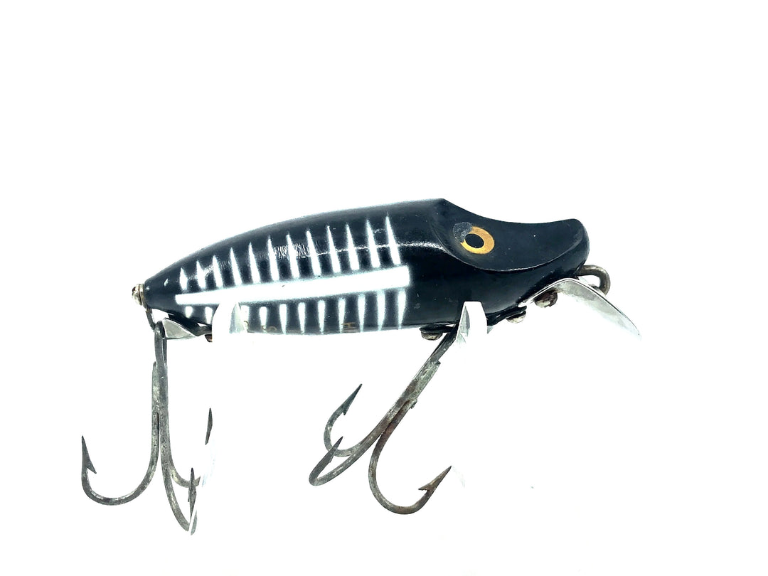 Heddon River Runt Spook Sinker 9110, XBW Black Shore Color