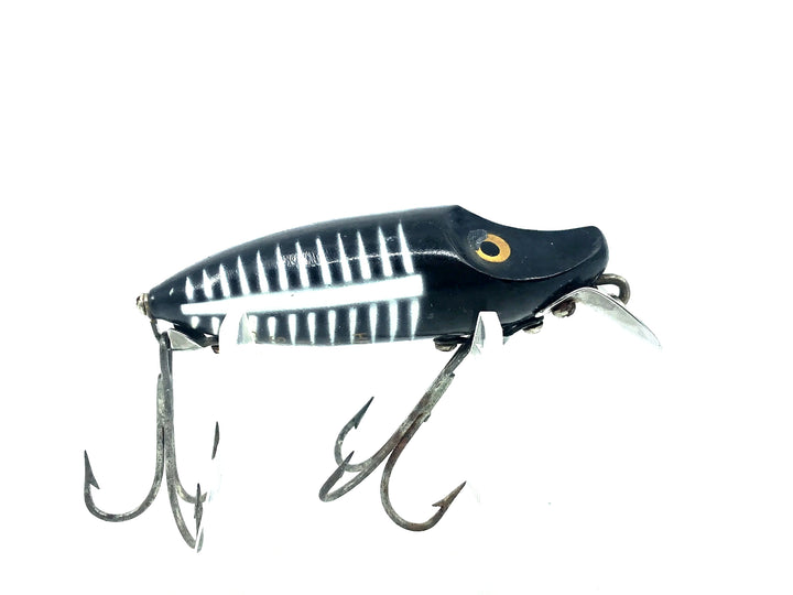 Heddon River Runt Spook Sinker 9110, XBW Black Shore Color