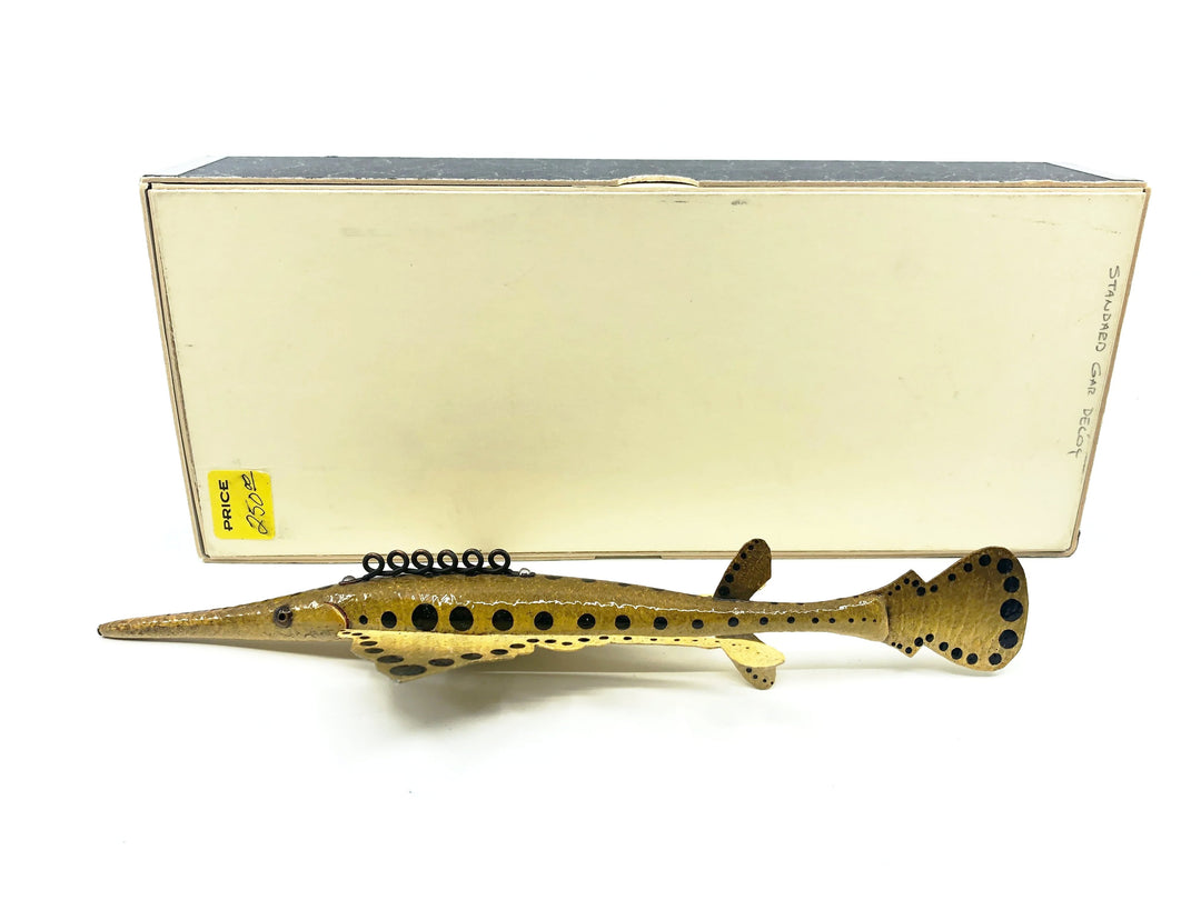 Macatawa Bait Co. Gar Pike Decoy w/Box