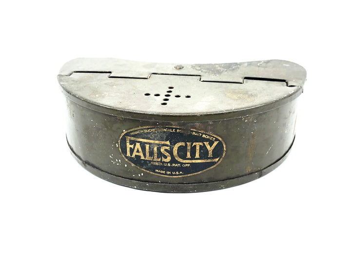 Falls City Metal Belt Bait Box