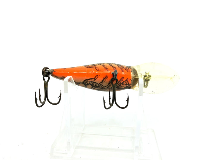 Bomber Model A 6A, XC4 Dark Brown Crawfish/Orange Belly Color
