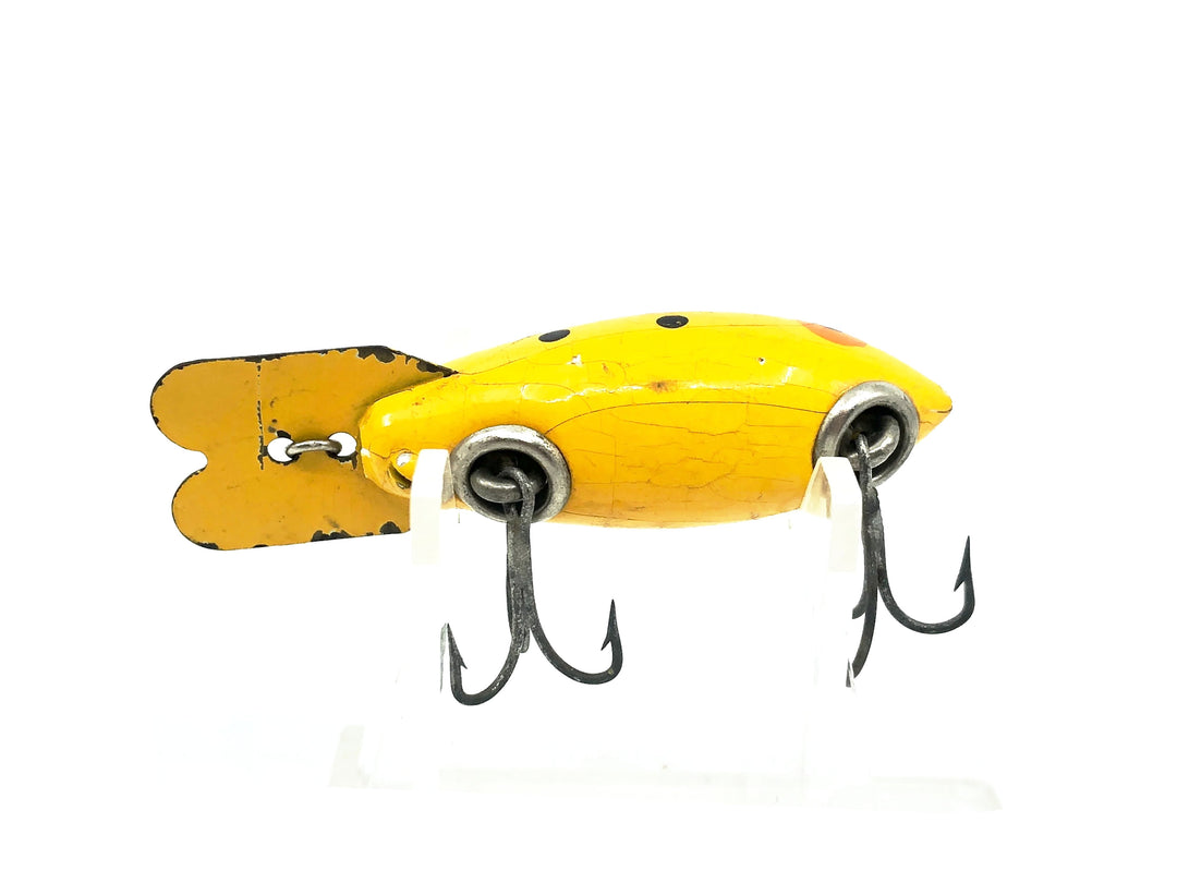 Wooden Bomber 200 Series, #39 Yellow/Black Dots Color