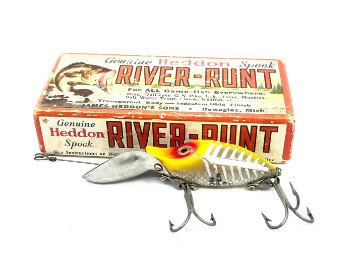 Heddon Go-Deeper River Runt Spook D-9010, XRY Yellow Shore Color - Scoop Lip