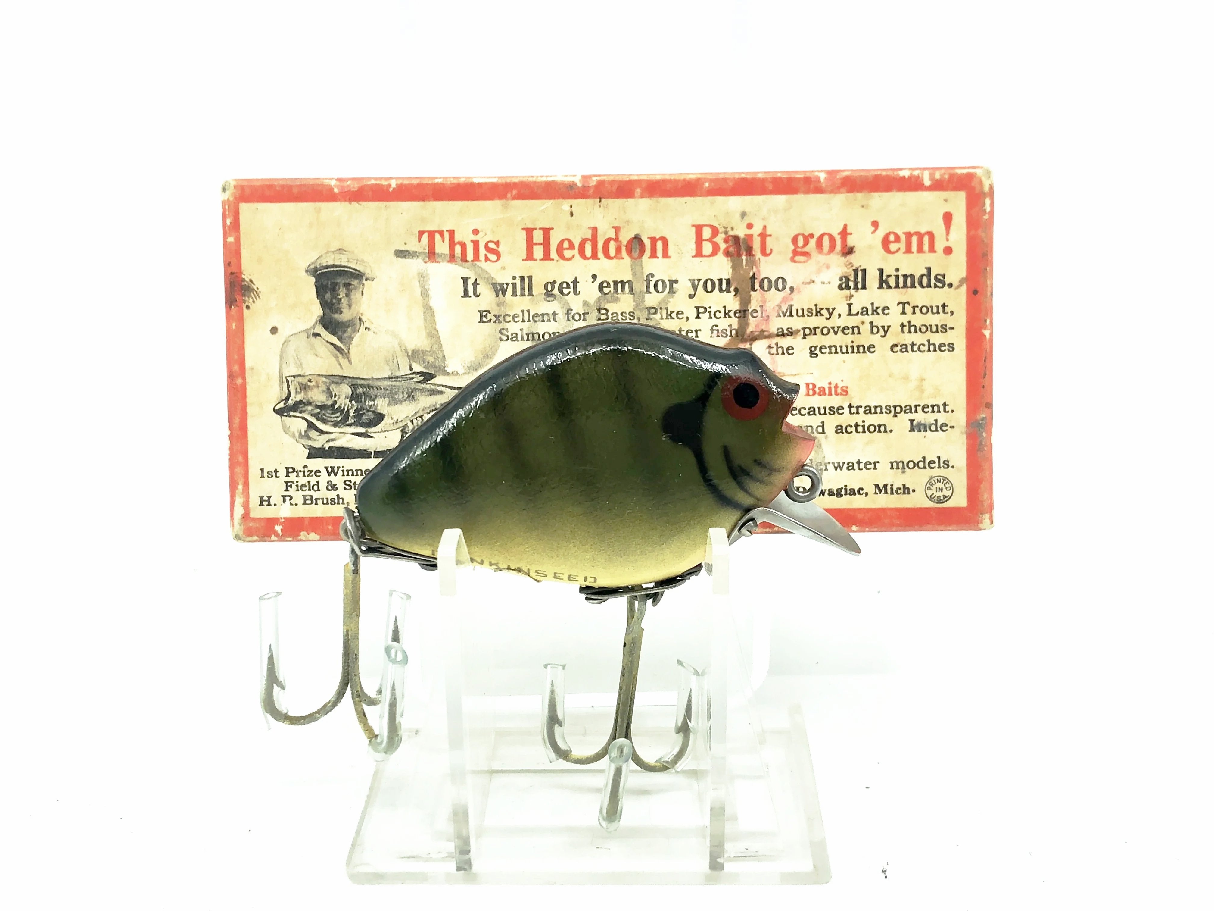 Heddon Punkinseed 740, ROB Rock Bass Color w/Box My Bait Shop, LLC Heddon Punkinseed 740, ROB Rock Bass Color w/Box My Bait Shop, LLC