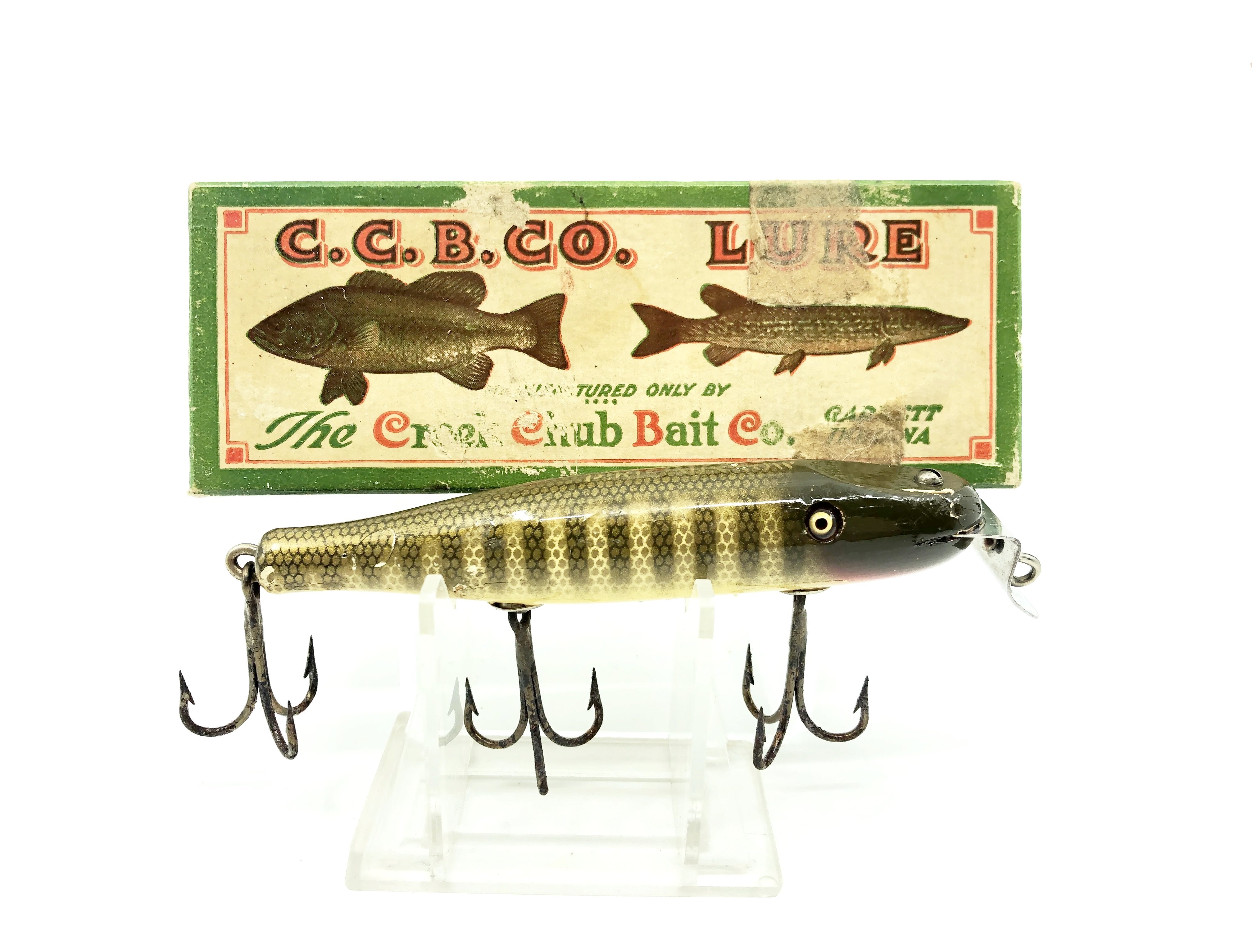 ccb company lure in fishing sign Creek Chub 700 Pikie, Pikie Color w/Box – My Bait Shop, LLC