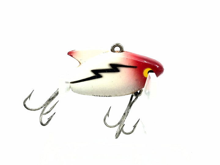 Heddon Sonic 385, RH Red Head/White Color