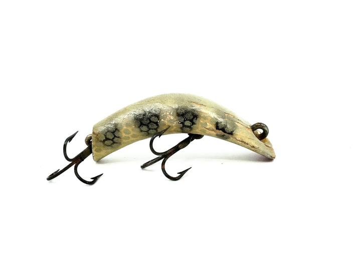 Kautzky Wooden Lazy Ike #0, Silver Color