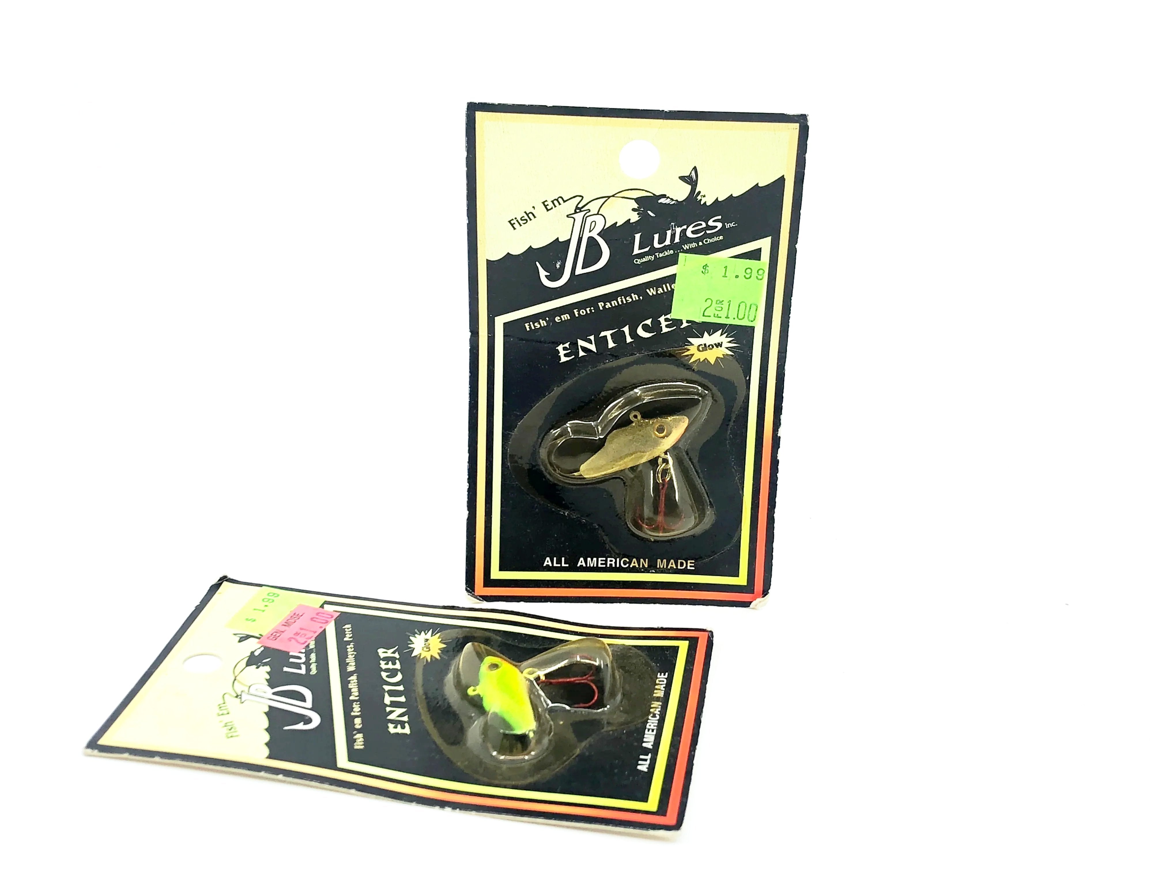 eds-enticers-fishing-lures V2.0 Renaissance Eel Predator Pack fish catching magic!. JB Lures Enticer Jig 1/6oz