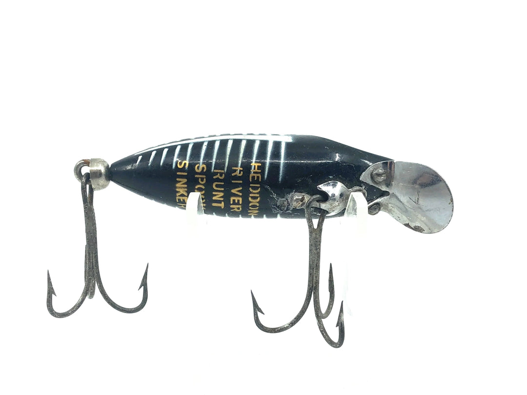 Heddon River Runt Spook Sinker 9110, XBW Black Shore Color