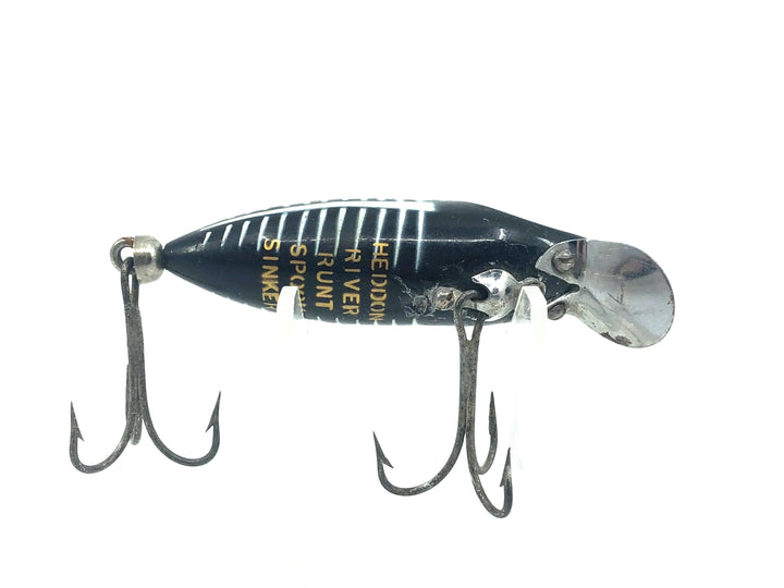 Heddon River Runt Spook Sinker 9110, XBW Black Shore Color